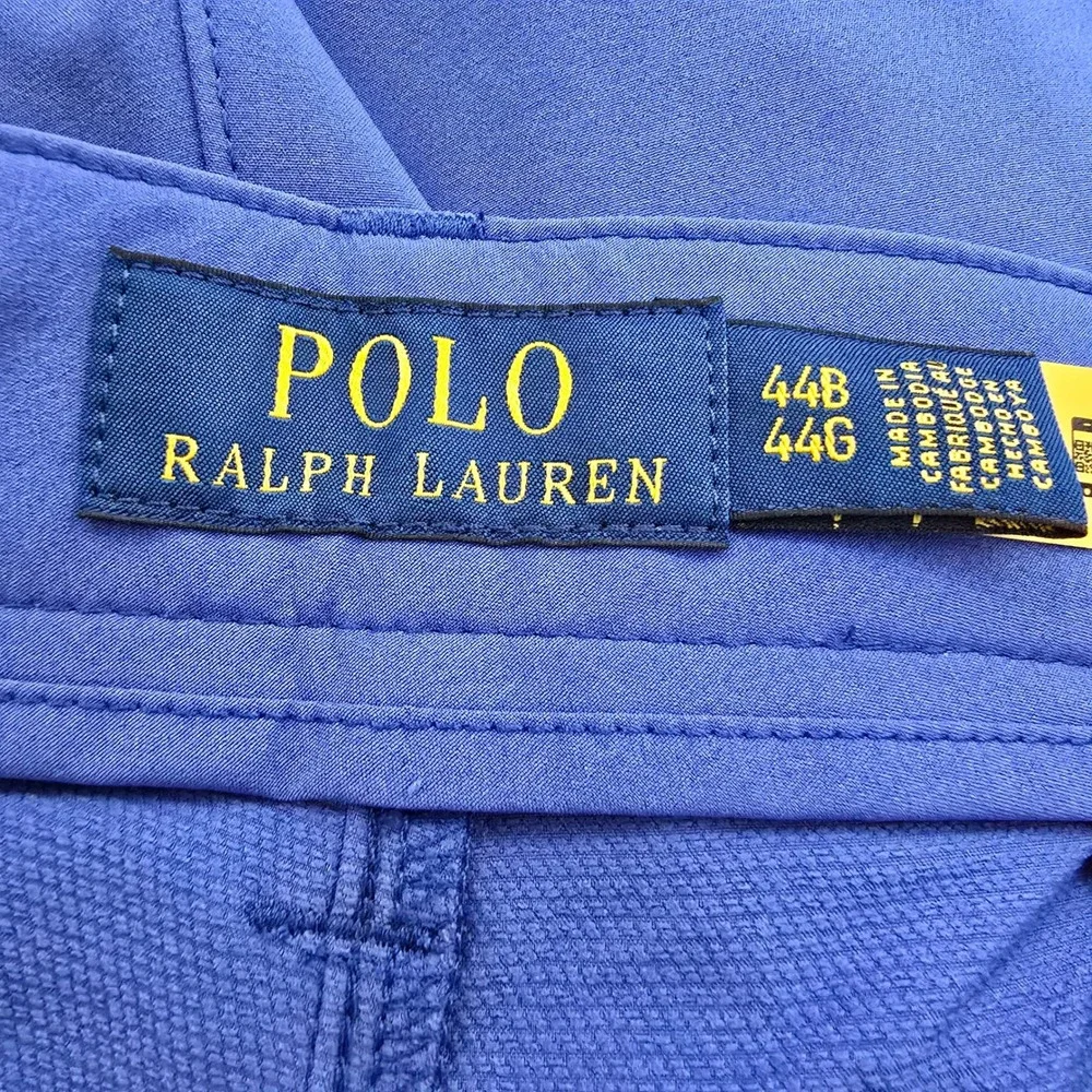 Polo Ralph Lauren Mens Royal Blue Performance Golf Shorts 44B New With Tags